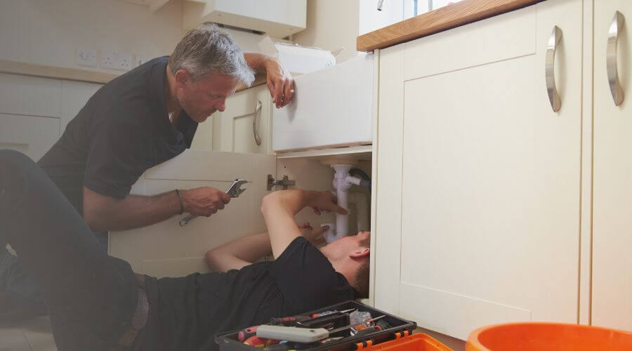 Professional burst pipe repair services in Parker, KS